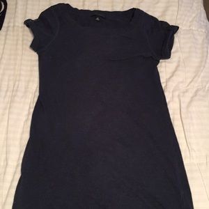 Navy Blue T-shirt dress